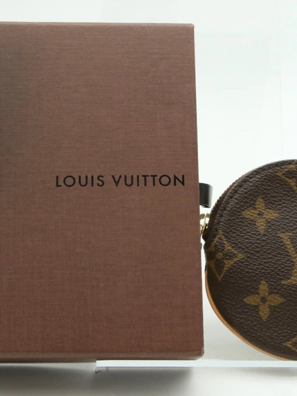 Louis Vuitton Monogram Round Coin Purse Wallet - Brown - Picture 6 of 16
